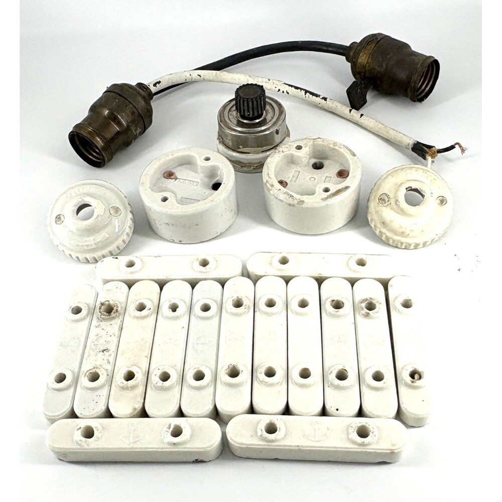Vintage ELECTRICAL HARDWARE / LIGHT FIXTURES /  **LOT**